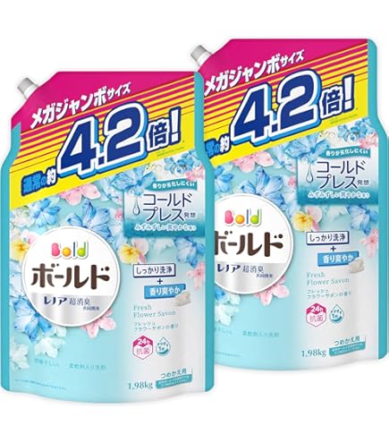 Amazon | P&G ボールドジェル フラワーサボン 詰替 400g | Procter
